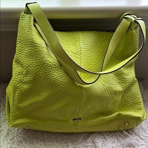 Vince Camuto Bright Green Leather Bag